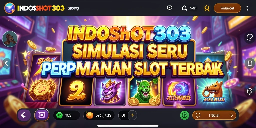 Gameplay seru INDOSLOT303 menampilkan momen mendebarkan saat bermain slot.