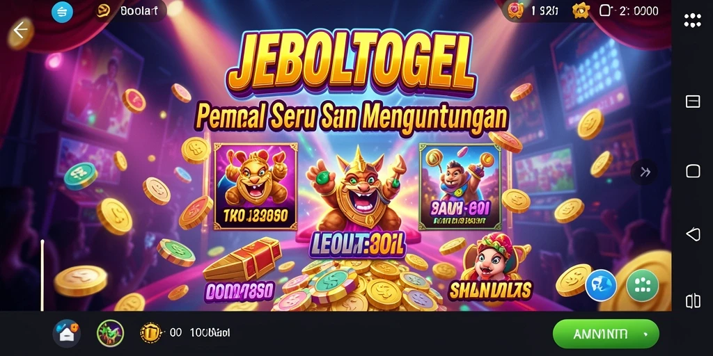 Screenshot utama JEBOLTOGEL menampilkan gameplay slot yang seru dan menarik.