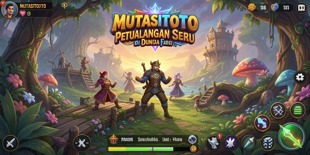 Tangkapan layar dari gameplay seru MUTASITOTO menampilkan petualangan yang mendebarkan.