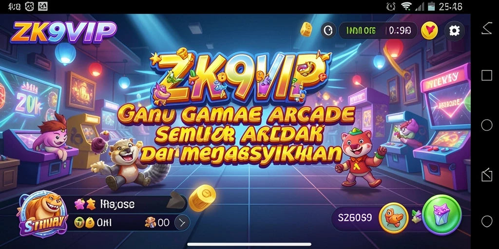 Tampilan gameplay ZK9VIP yang penuh aksi dan tantangan.